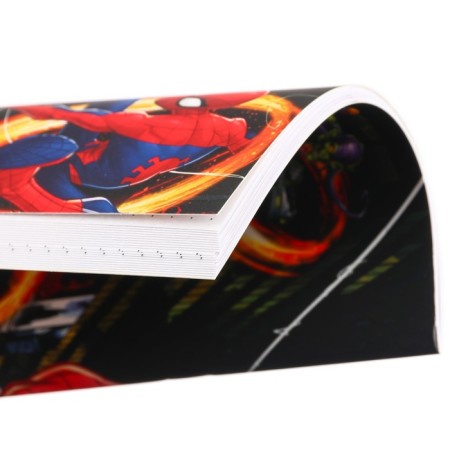 Notepad A5, on the paper clip, 40 sheets, to a point, soft-tach, spider-man-8