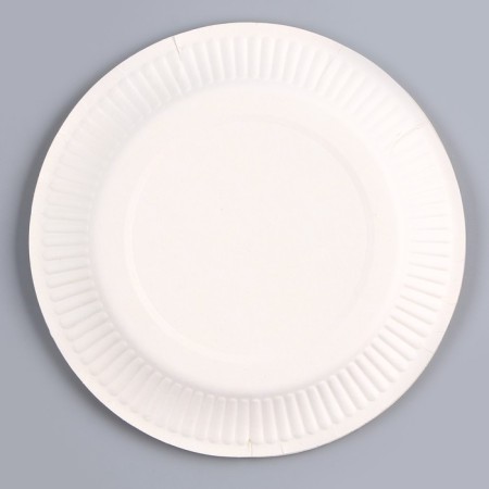 Set of paper dishes disposable Happy Birthday: 6 plates, 6 glasses-7
