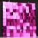 Panel with sequins for photo zones, square, 30*30cm, purple color