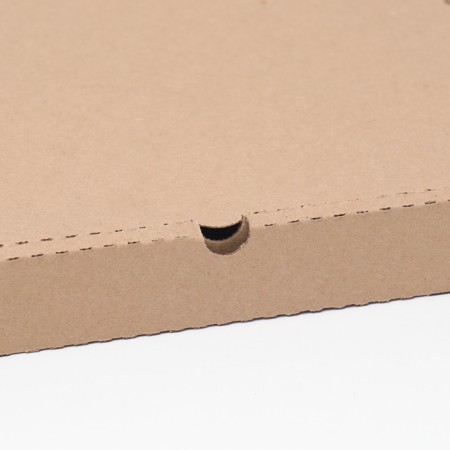 Pizza box, brown, 36 x 36 x 4 cm-2