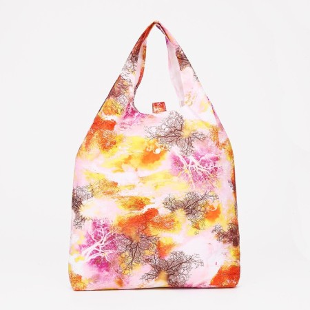 Permanent bag on the button, pink color-2