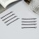 Invisible hair "Classic" (set 40 pcs) 6 cm, black