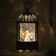 LED figure “Lantern with children and snowman” 13 × 25.5 × 8 cm, plastic, AAX3 batteries (not complete), USB, glow warm white