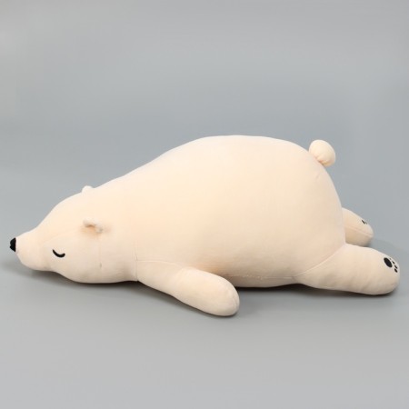 Soft toy "Bear", 70 cm, beige color-3