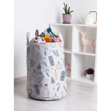 Basket for toys "Christmas set, size 35x50 cm
