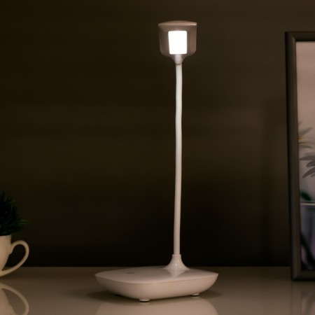 Sensory table lamp 16758/1 LED 2W 6000K USB AKB White 13x10.5x38 cm Risalux-3
