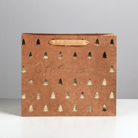Craft horizontal "Christmas trees", ml 27 x 23 x 11.5 cm, new year-1