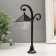 Decor for creativity plastic light "Lantern with a bend" 8.3x14.5 cm