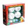 New Year's set for creativity. Christmas balls for coloring "New Year! Wonderful holiday ", paints, 4 pcs