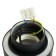 Ceiling light Feron HL367, IP44, GX53, 12 W, 110x110x75 mm, black color