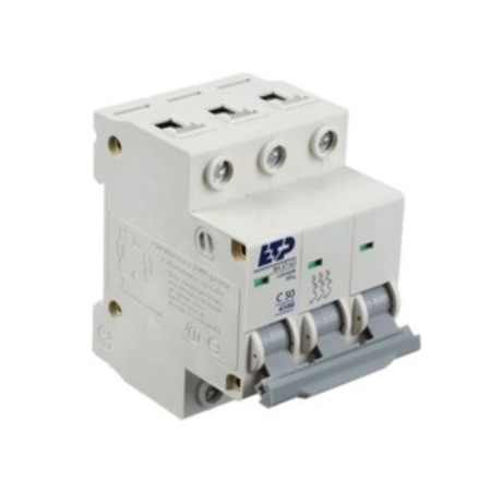 Aircraft switch VA 47-63, 3P 50A (C) 4.5KA ETP-1