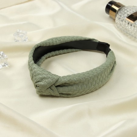 Hair rim "Rachel" 2.5 cm, green