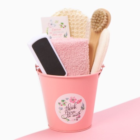 Set of gift Ethel than a towel and accessories