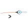 Zimnaya fishing rod UD-3, with a foam handle, double-sided