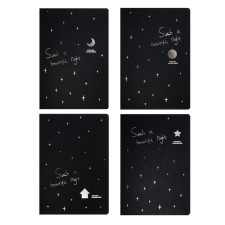 A5 sketchbook, 30 black sheets, 