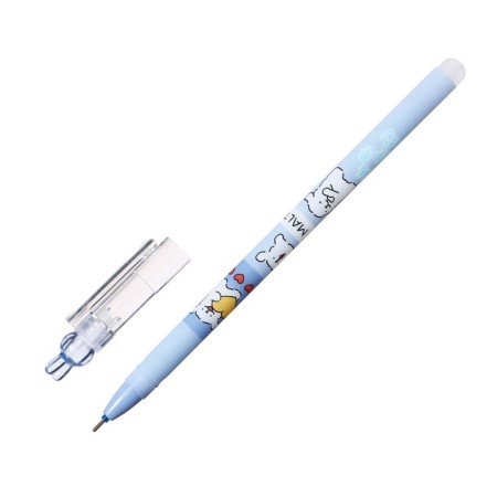 Gel handle washed ink, blue rod, dogs mix-2
