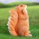 Garden figure "Square Squirrel" 20x15cm