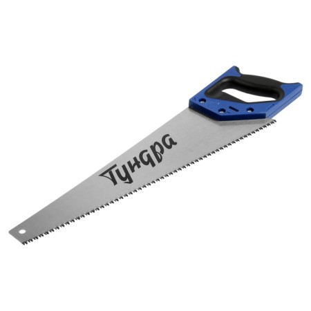 Hacksaw on wood tundra, 2k handle, 3D sharpening, heated tooth, 7-8 tpi, 450 mm-3
