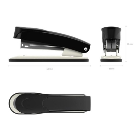 Stapler Erichkrause U1, No. 24/6, up to 30 sheets, black-1