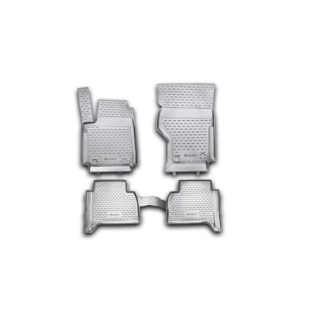 Rugs in the salon VW Amarok, 2010-2016, 4 pcs. (polyurethane)