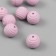 Busina Silicon "Round with a beam" Lilac d = 1.5 cm