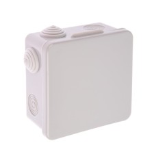 Distribution box Luazon Lighting, 100x100x50 mm, IP54, for open installation