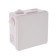 Distribution box Luazon Lighting, 100x100x50 mm, IP54, for open installation