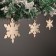 Set for creativity "Snowflakes" (3pcs), 9x10.2cm, 6.4x7.2cm, 4.5x5cm