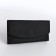 Women's wallet on a magnet, black color