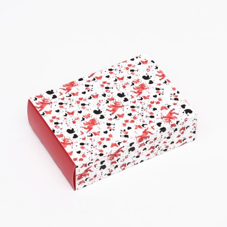 Box for sweets 6 pcs, white "Cupid", 13.7 x 9.85 x 3.86 cm-4