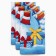 A set of towels "Dolyana" snowman 35x60cm-3pcs, 100% HL, waffle canvas 162g/m2