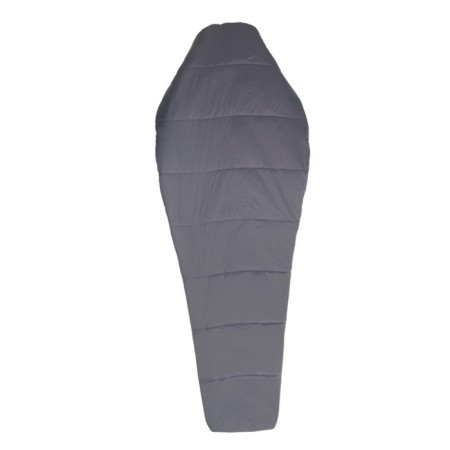Btrace Zero sleeping bag, cocoon, 2 layers, size L, left, 90x220 cm, gray/blue color-1