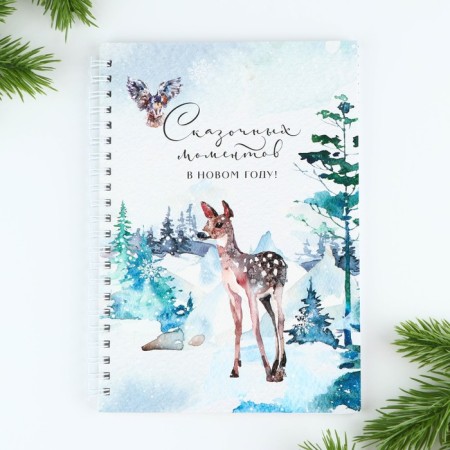 New Year. Diary in the gift box "Welcome to the New Year"-2