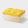 Ricco cheese container 16 × 11 × 7cm, yellow color