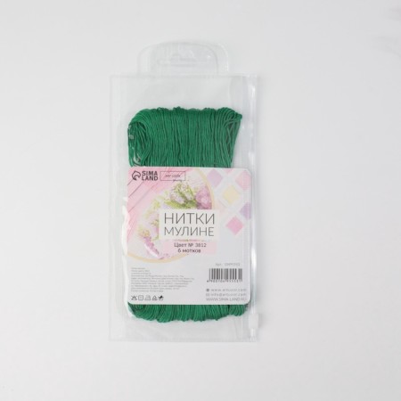 Muline threads 8 ± 1m No. 3812 (nab 6 pcs price for nab) mint au-3