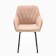 Liberty chair, coffee velor/black