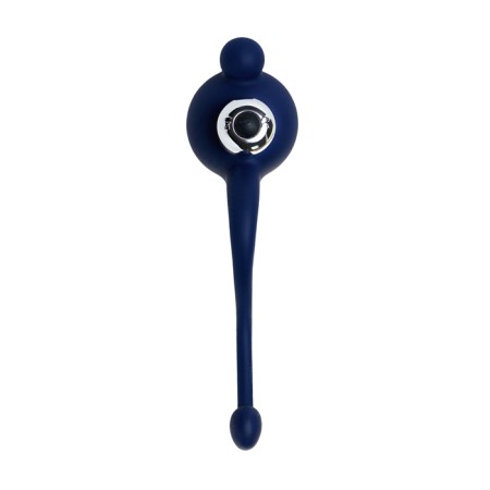 Vibrocolor with a tail Jos Mickey, silicone, blue, 12.5 cm-3