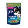 Wet feed Felix delicious pieces for cats, rabbit in gheart 75 g