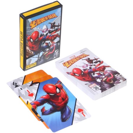 Cards Playing "Comics" Spider-Man, Marvel