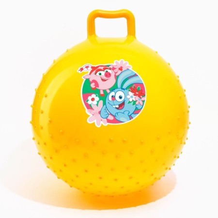 Ball jumping mixers "Krosh and Nyusha", D = 45 cm, 350 g, color mix-2