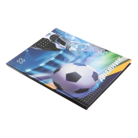 Diary for grades 5-11, "ball at the gate", solid cover 7BC, matte lamination, selective varnish, 48 sheets-1