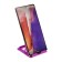 Luazon phone stand, folding, adjustable height, purple