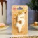 Candle for Cake "Oval" Figure "5", large, pearl, 5.5 cm