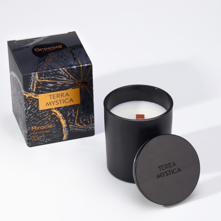 Aromatic candle "Breesal, Terra Mystica", orange, pear, berries-3