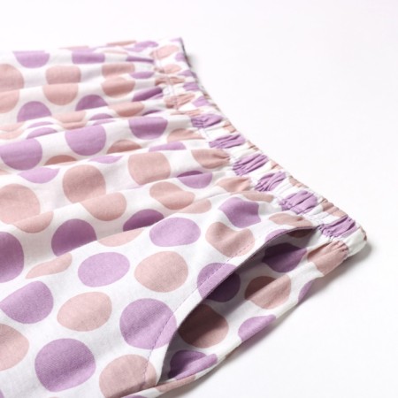 Female homemade set (T -shirt/pants), lavender color, size 60-5