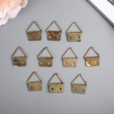 Suspension metal for photo frames/paintings (set 10 pcs) 1.7x0.6 cm