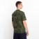 T -shirt male, camouflage color green, size 56