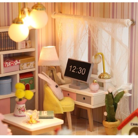 Интерьерный конструктор Hobby Day MiniHouse «В тени сакуры», румбокс-1