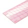A line for quilting and patchwork, 5 × 30.5 × 0.1 cm, the color is transparent/pink