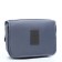 Cosmetic bag on Velcro, with hook, color gray color